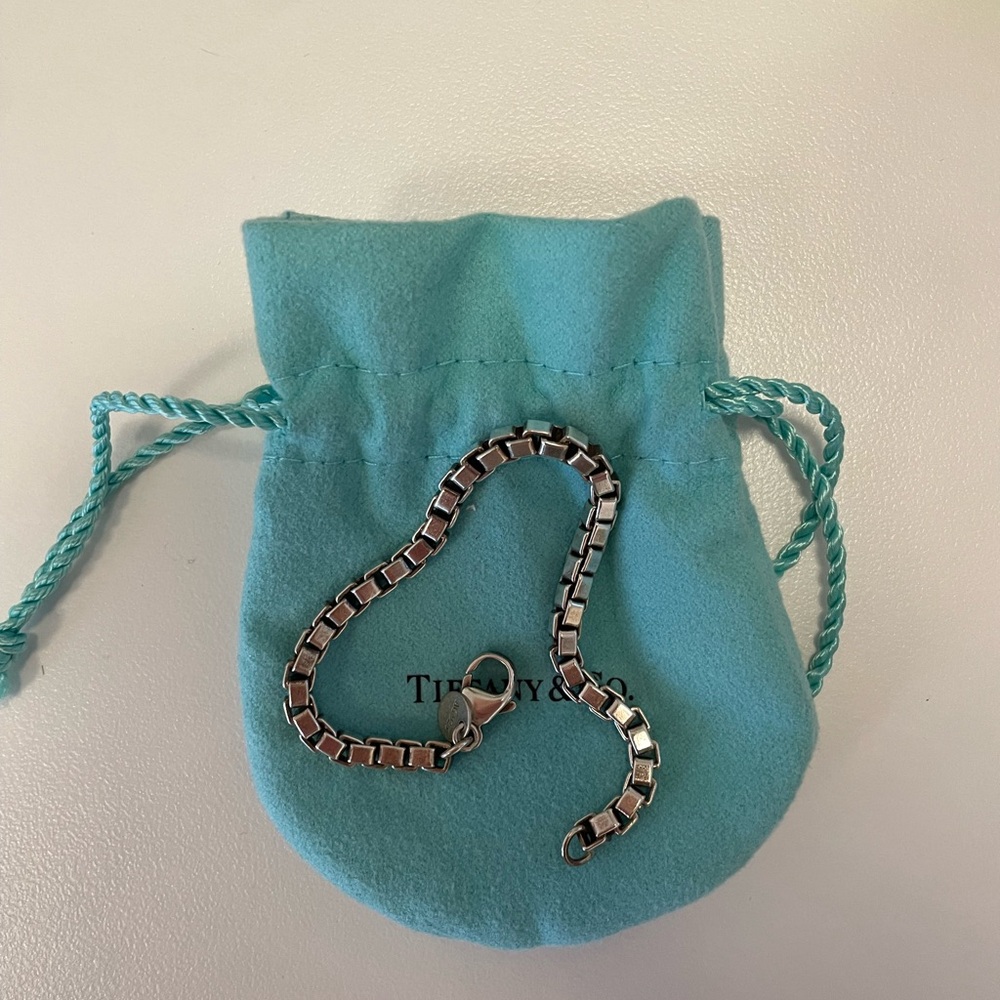 Tiffany & Co. Venetian Link Silver Bracelet